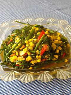 Foto resep Tumis Pakis Jagung manis