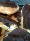 Cream puffs or chocolate eclairs