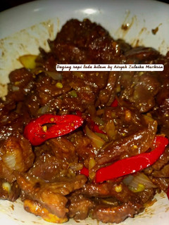 Foto resep Daging sapi lada hitam