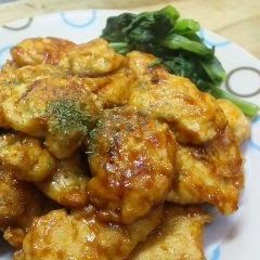 A picture of Chicken Piccata for Bento.