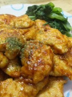 A picture of Chicken Piccata for Bento.