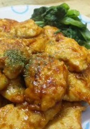 A picture of Chicken Piccata for Bento.