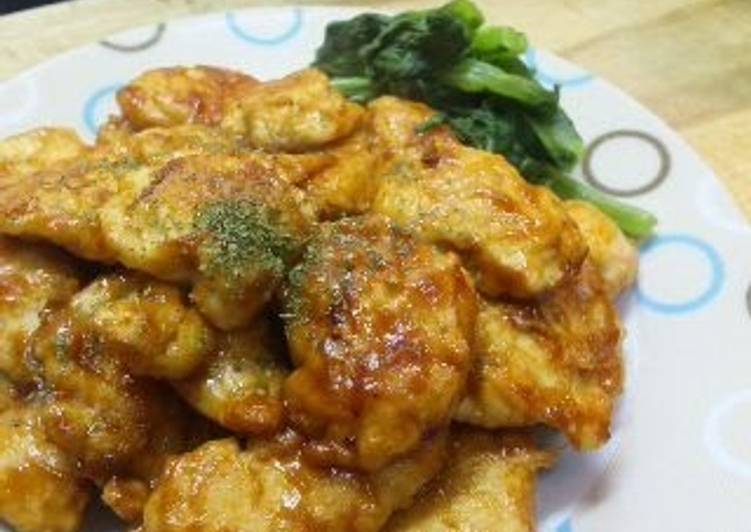Steps to Prepare Ultimate Chicken Piccata for Bento