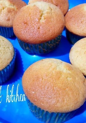 Vanilla cupcake ainihin hoton girkin