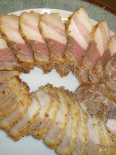 A picture of Homemade Bacon.