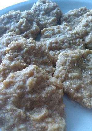 Una foto de Galletas de manzana y avena
