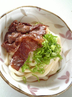 A picture of Chilled Beef Udon.
