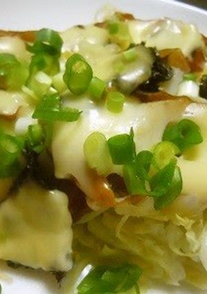 A picture of Stack-Baked Chikuwa and Spring Potato.