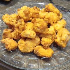 A picture of KFC style popcorn chicken#.