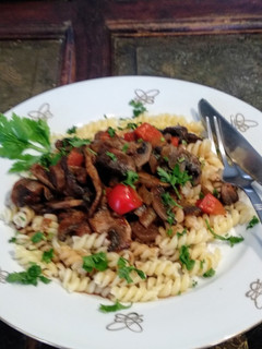 Gombapörkölt recept fotója