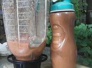 Una foto de batido de kefir