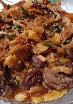 Foto resep Tumis Jamur Jantung Ayam