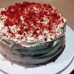 A picture of Southern Red Velvet Cake.