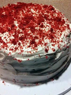 A picture of Southern Red Velvet Cake.
