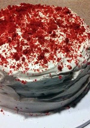 A picture of Southern Red Velvet Cake.