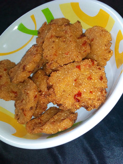 A picture of Garri Fritters(Garin Rogo).