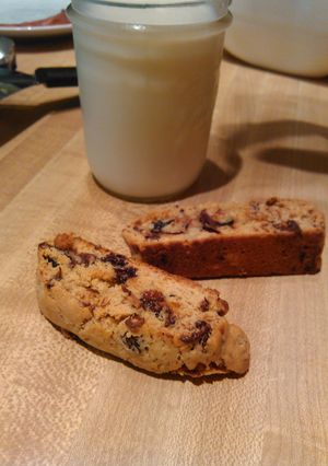 A picture of Biscotti cookies.