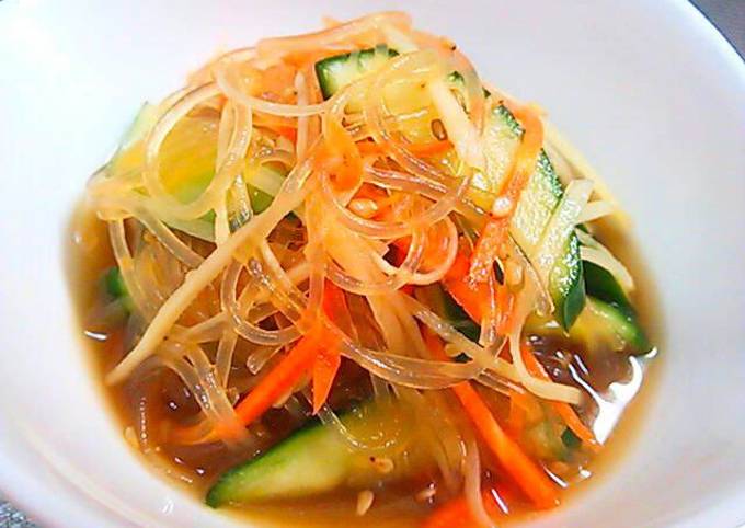 Chinese-Flavored Ginger and Cellophane Noodles