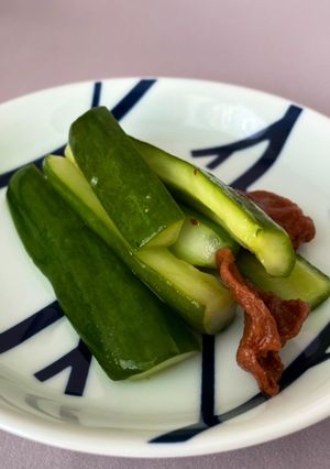 涼拌小黃瓜 的食譜成品照片