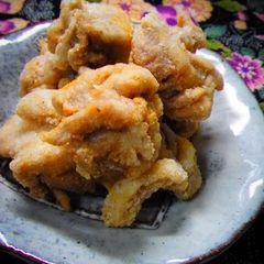 Salty Fried Chicken with Fragrant Sansho (Szechuan Pepper) A picture of Salty Fried Chicken with Fragrant Sansho (Szechuan Pepper).