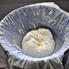 Home made cheese A picture of Home made cheese.