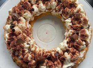 Une photo de Number cake façon tiramisu