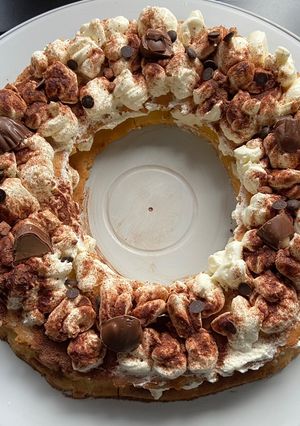 Une photo de Number cake façon tiramisu