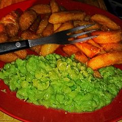 A picture of Tex's Mushy Peas 🇬🇧🍲.