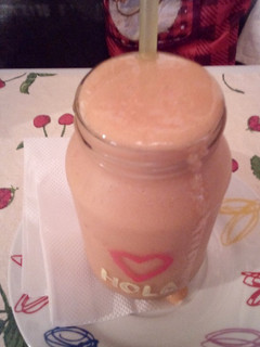 Una foto de Cremoso de lechosa cambur y yogurt