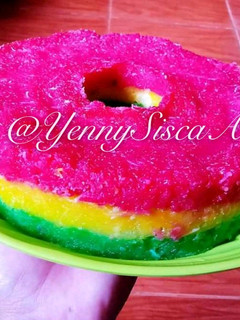Foto resep Lapis Singkong Pelangi