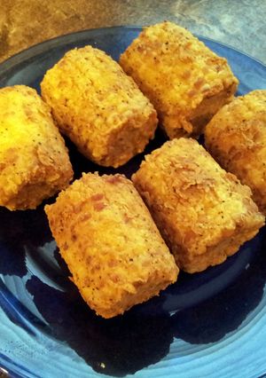 A picture of Cajun Deep Fried Corn-On-Cob.