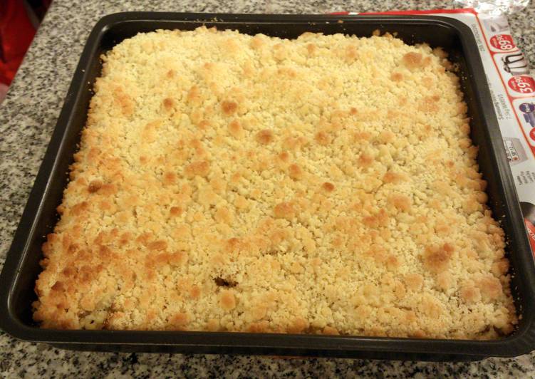 Recipe of Homemade Apple Crumble