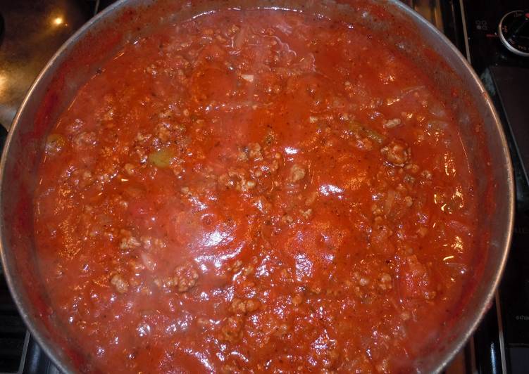 Recipe of Super Quick Homemade Grandma&#39;s spaghetti sauce