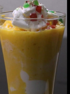 A picture of Mango smoothy.