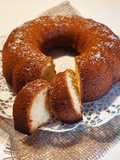 Ciambellone al cocco senza lattosio