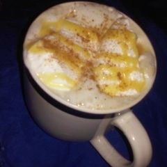 A picture of Copy Cat Starbucks White Chocolate Mocha.
