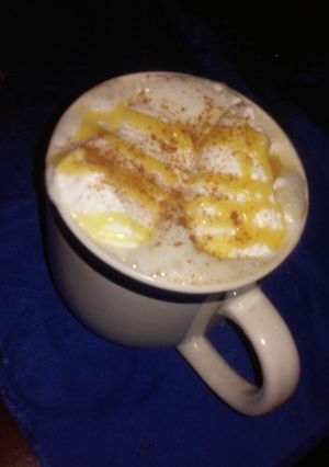 A picture of Copy Cat Starbucks White Chocolate Mocha.