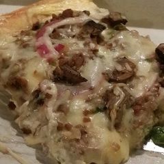 A picture of Philly Cheese Steak Stuffed-crust Pizza.