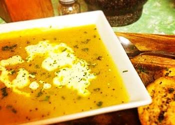 Without Fail Make Recipe Matt Prestons Pumpkin Soup with Parmesan Crisps Very Delicious