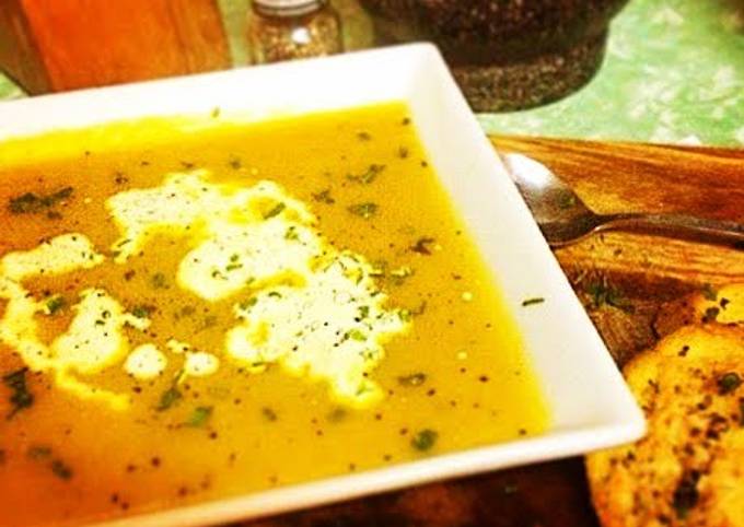 Recipe of Perfect Matt Preston&#39;s Pumpkin Soup with Parmesan Crisps