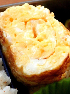 A picture of Fluffy Mayo Cheese Tamagoyaki for Your Bento.