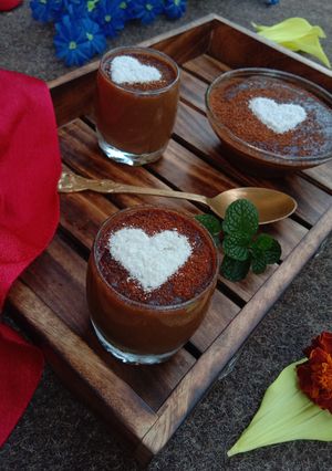চকলেট কাস্টার্ড.......(chocolate custard recipe in Bengali) রেসিপির প্রধান ছবি