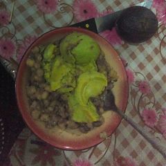 A picture of Lunch Githeri.