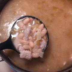 A picture of Pork Chop Chili.