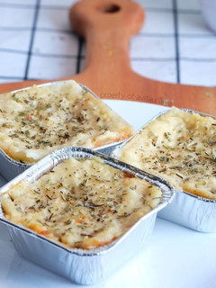 Foto resep Lasagna Kulit Pangsit (Panggang Tanpa Oven)