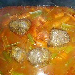 A picture of Short Ribs in Tomato Sauce.