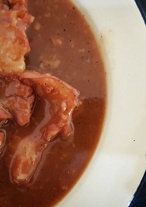 Foto resep Iga Babi Saos BBQ