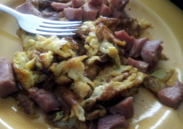 Pulleys sweet ham and eggs