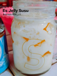 Foto resep Es Jelly Susu