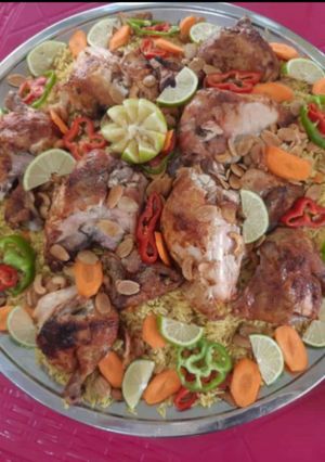صورة لوصفة كبسة دجاج